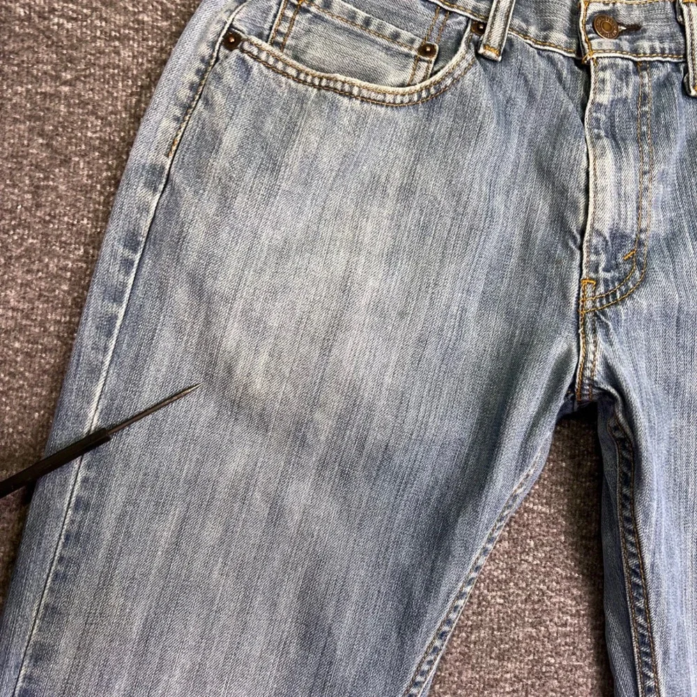 Levis 559 Jeans Men 33x29 Relaxed Straight Light Blue Denim Casual Classic Tag32